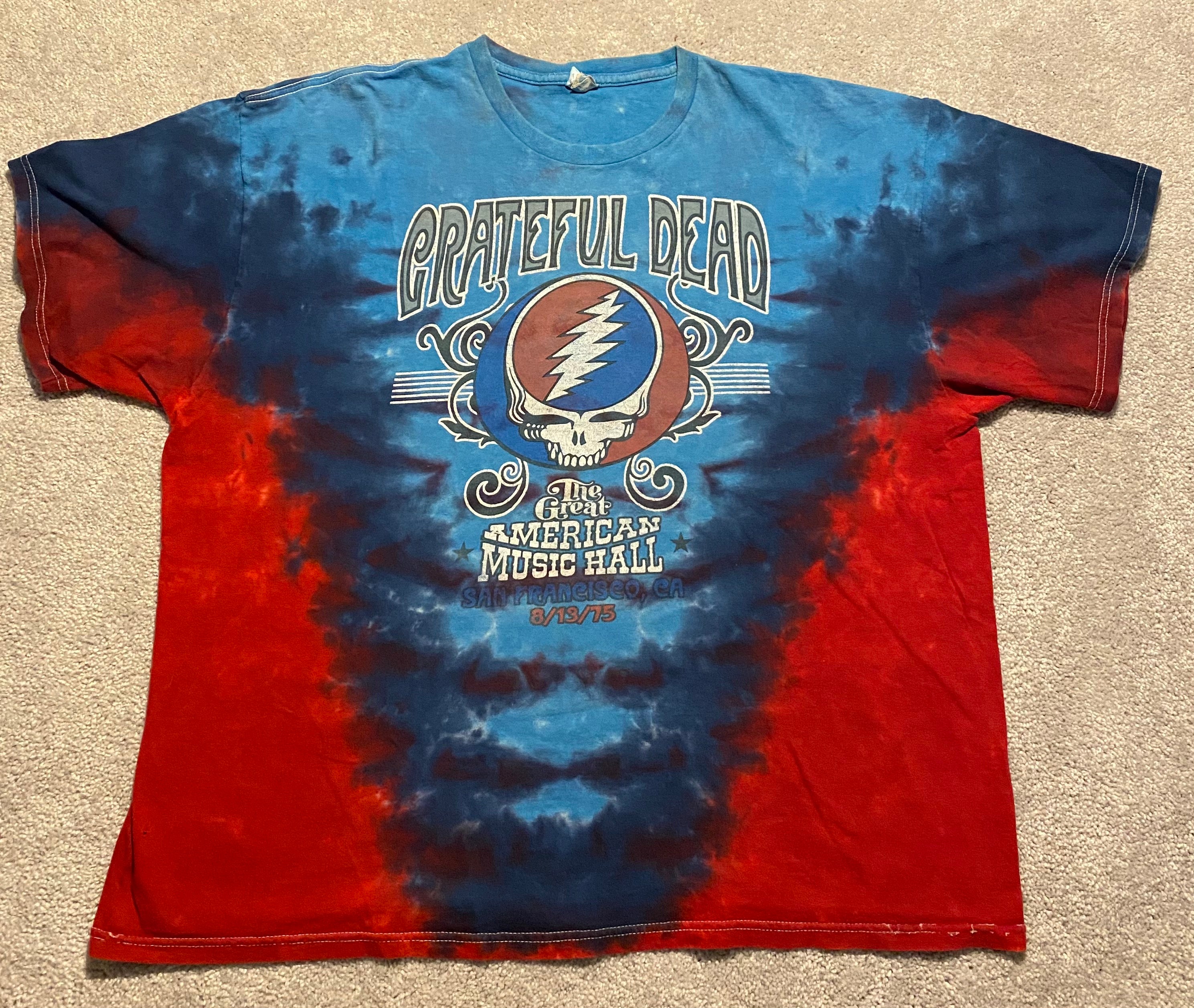 Grateful Dead St. Louis Cardinals Tie Dye T-shirt