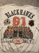 Load image into Gallery viewer, 1991 Chicago Blackhawks AOP Crewneck Sweatshirt Size M

