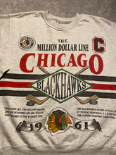 Load image into Gallery viewer, 1991 Chicago Blackhawks AOP Crewneck Sweatshirt Size M
