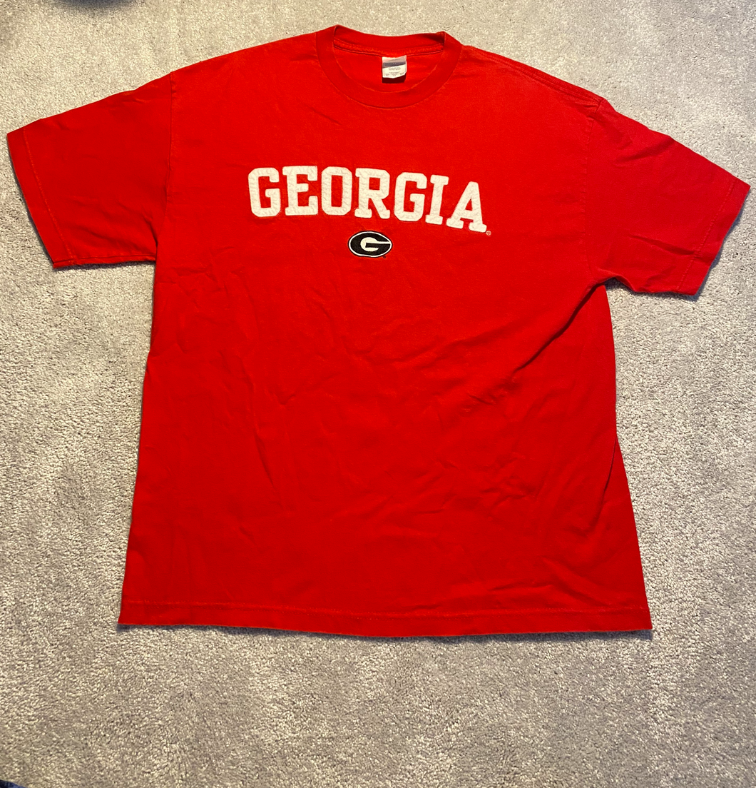Vintage University of Georgia Stitched T-Shirt Size XL