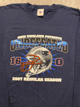Load image into Gallery viewer, 2007 New England Patriots Undefeated Regular Season L/S Size XL
