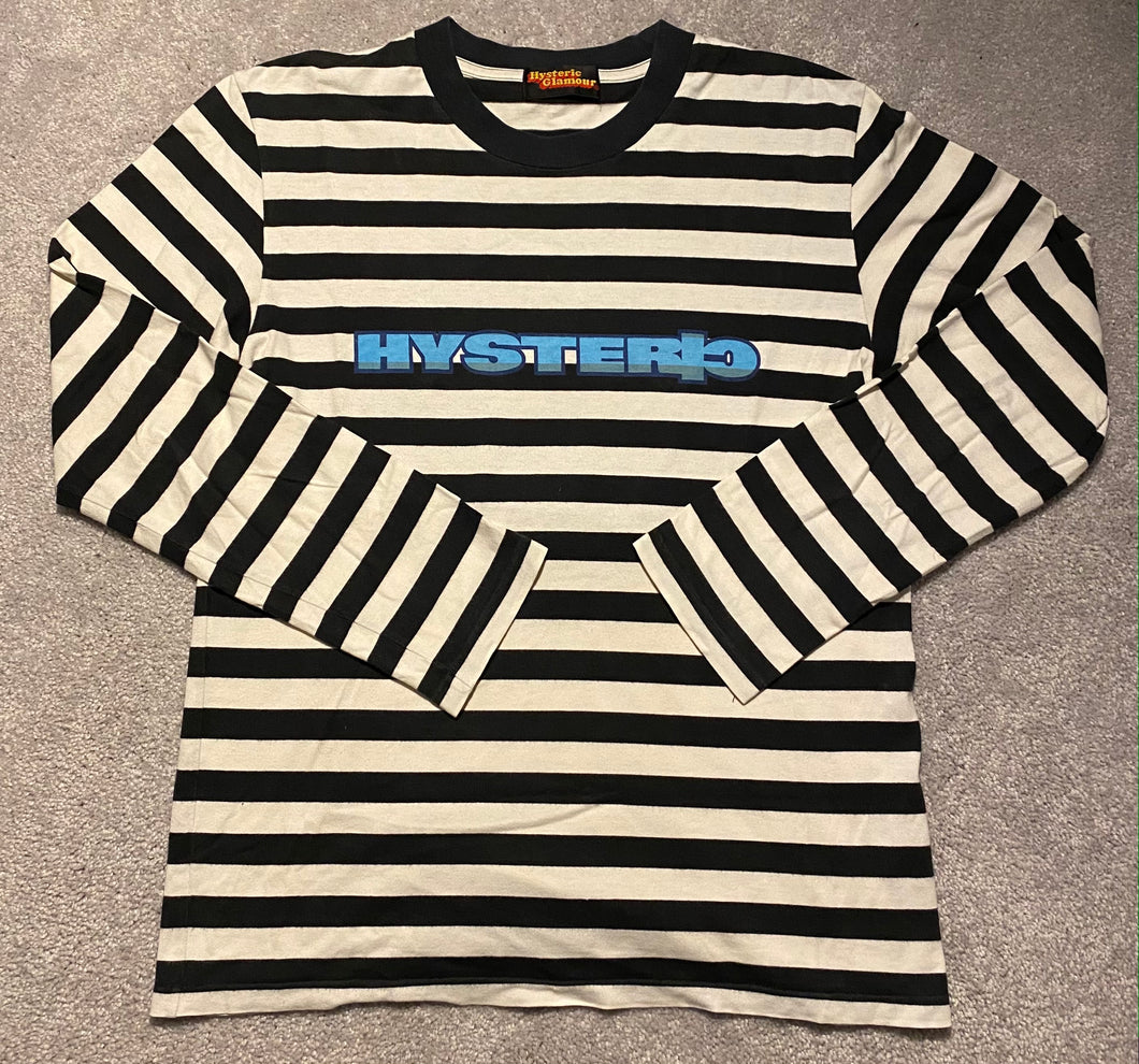 Hysteric Glamour Striped L/S Size M