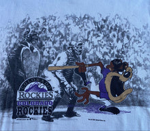 Load image into Gallery viewer, 1991 Colorado Rockies Taz Crewneck Sweatshirt Size M
