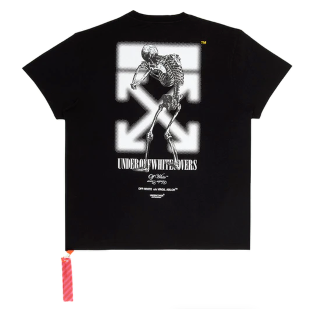OFF-WHITE Undercover Skeleton Dart T-Shirt Black/Multicolor Size L